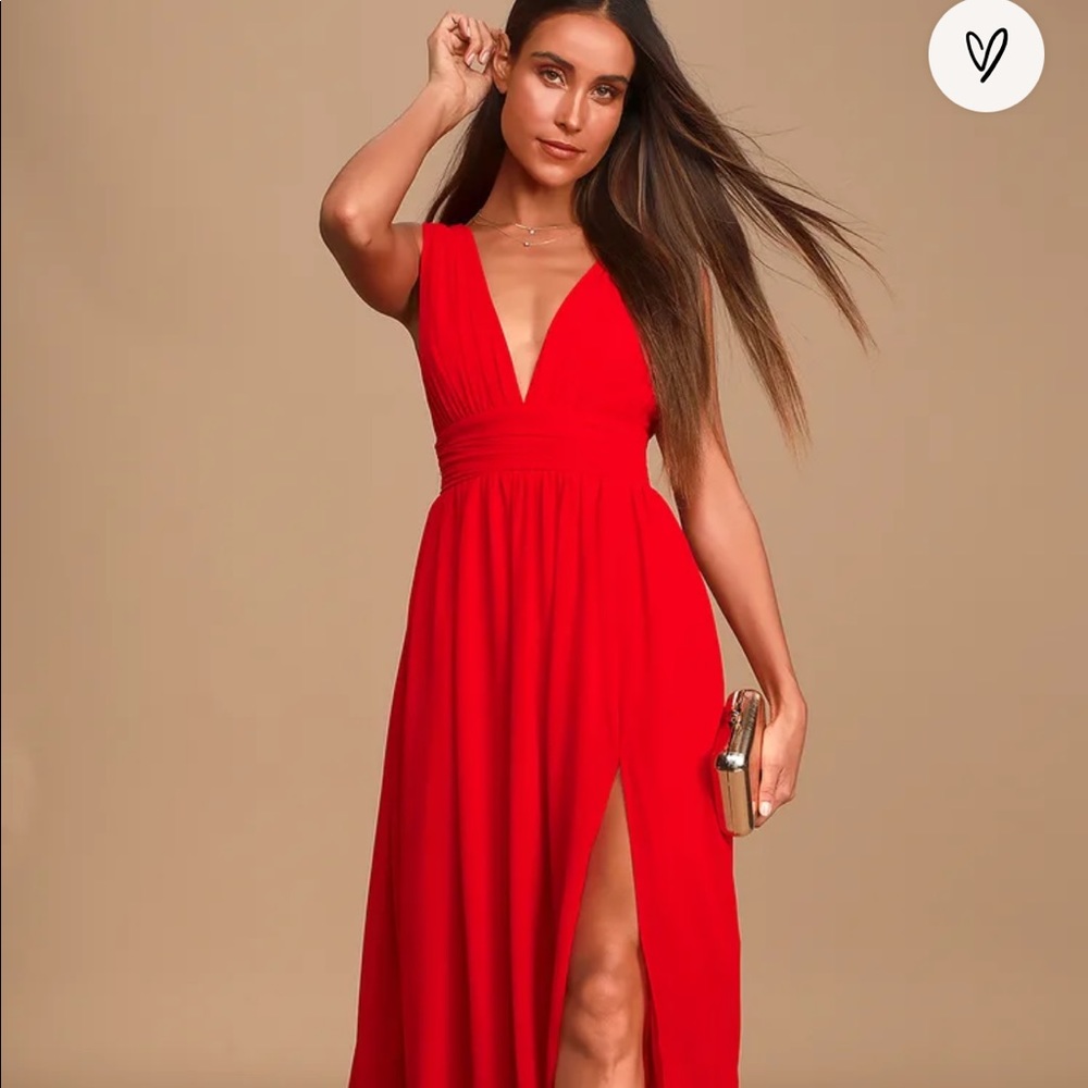 Lulus Heavenly Hue Maxi Dress